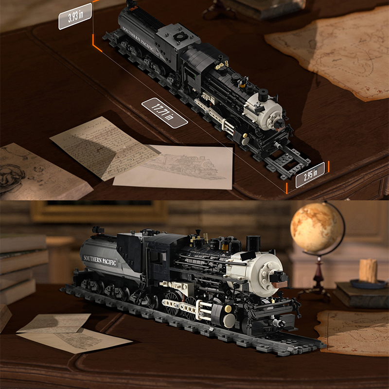Model Kit Locomotive - 1/38 CN5700 Steam Train Building Brock