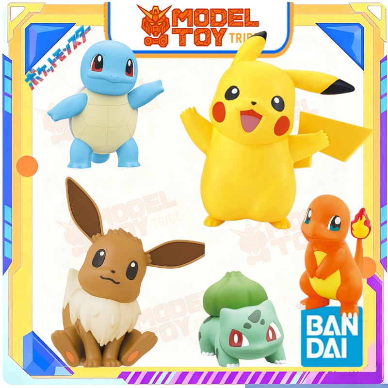 Model Kit Quick Pikachu - In-Stock Japan Bandai Original Anime Pokemon
