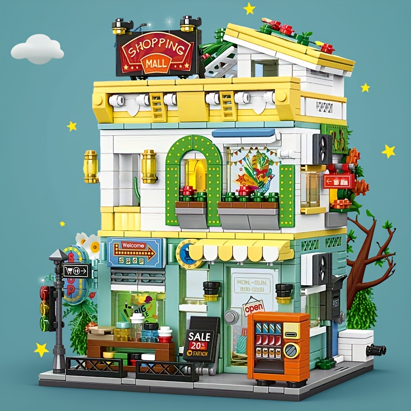 Town Life Streetscape Supermar - Model Kit Chemistry 评论和价格