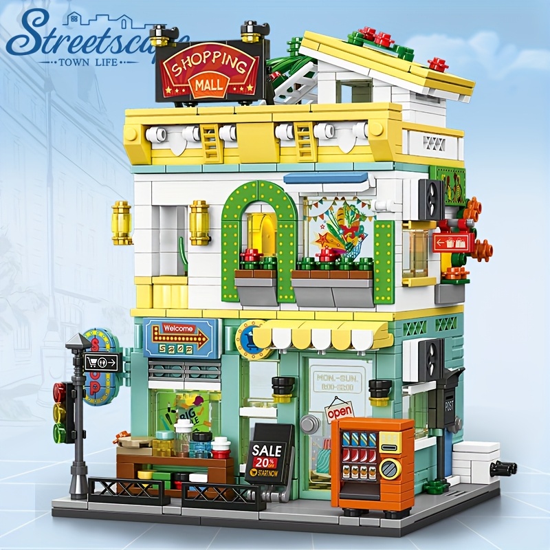 Town Life Streetscape Supermar - Model Kit Chemistry 评论和价格
