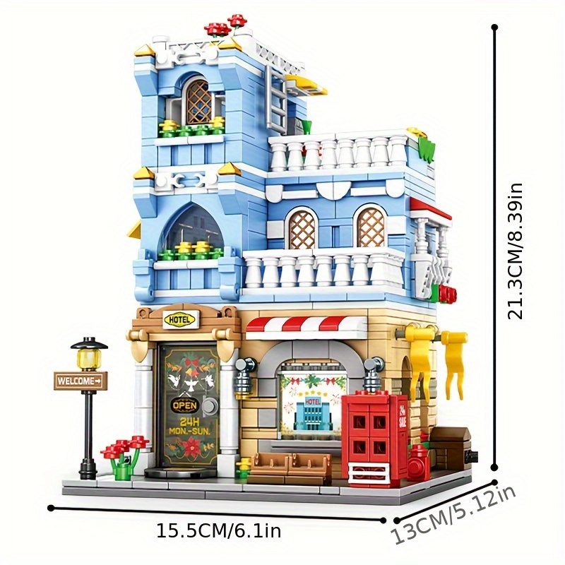 Town Life Streetscape Supermar - Model Kit Chemistry 评论和价格