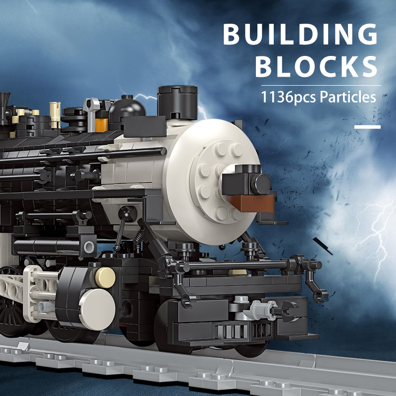 1/38 CN5700 Steam Train Buildi - Model Kit Locomotive 评论和价格
