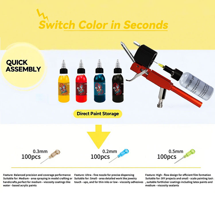YD-MX116A No-Clean Airbrush Ki - Model Kit Chemistry 评论和价格