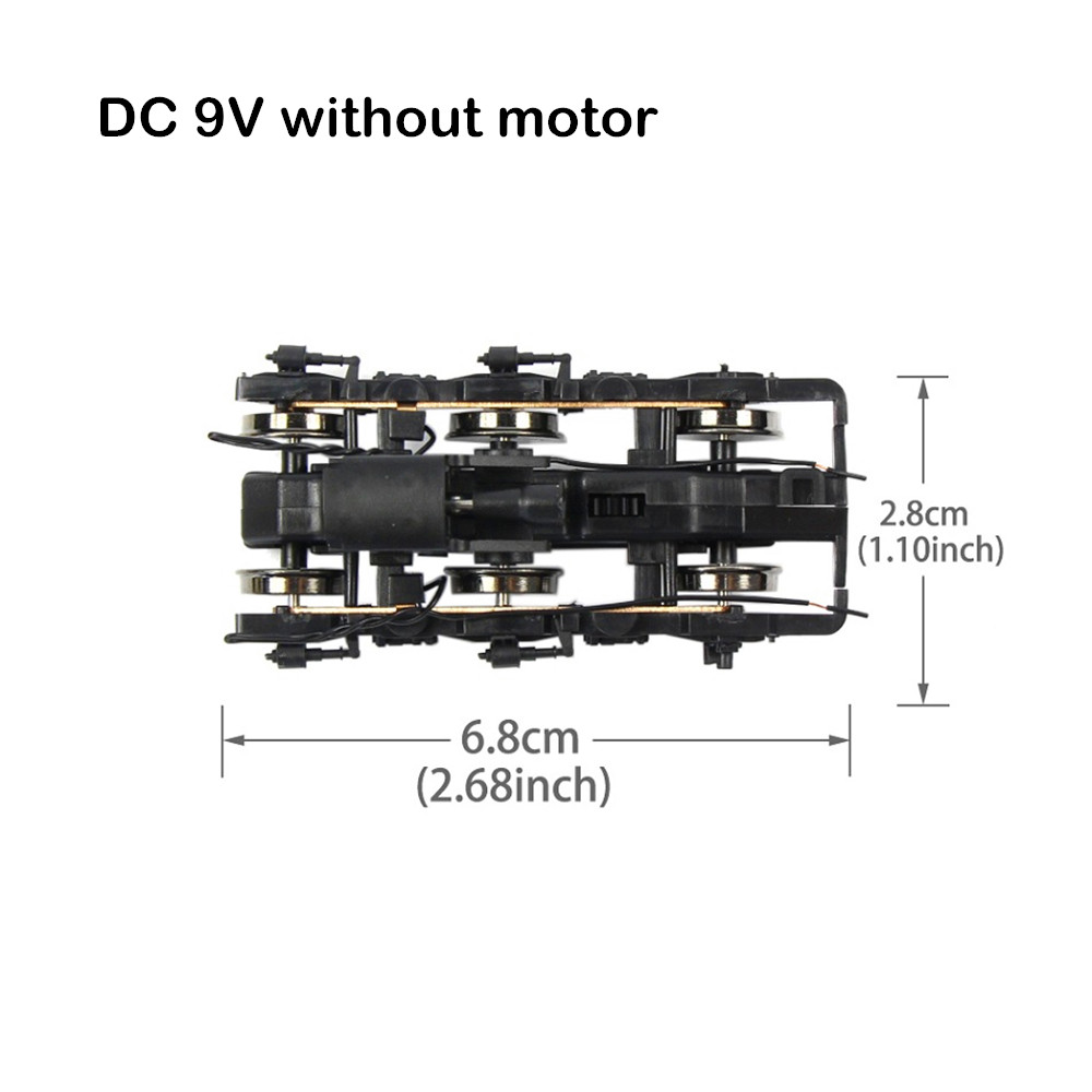 Ho Scale 1:87 Chassis Bogie Mo - Model Kit Locomotive 评论和价格