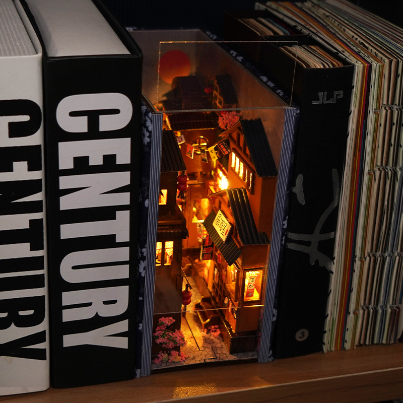 1pc,DIY Book Nook Kit,Assembly - Model Kit History 评论和价格