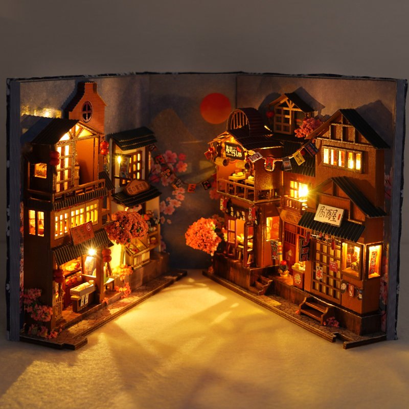 1pc,DIY Book Nook Kit,Assembly - Model Kit History 评论和价格