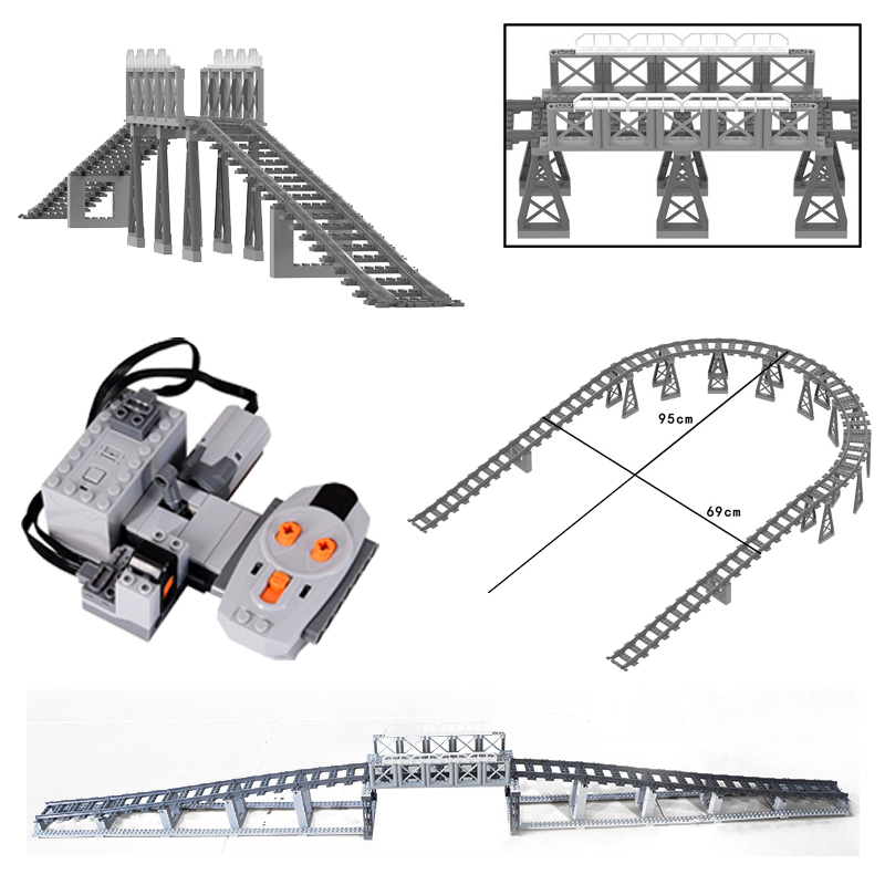 MOC Train Tunnel Exit Entrance - Model Kit Locomotive 评论和价格