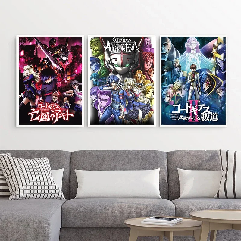 Canvas Painting Code Geass Pos - Model Kit Code Geass 评论和价格