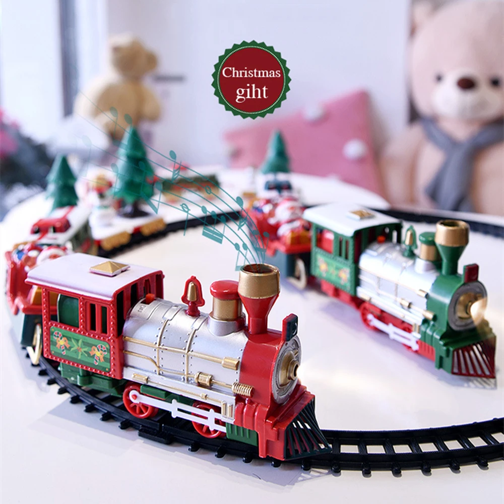 Christmas Train Set Festive Mi - Model Kit Locomotive 评论和价格