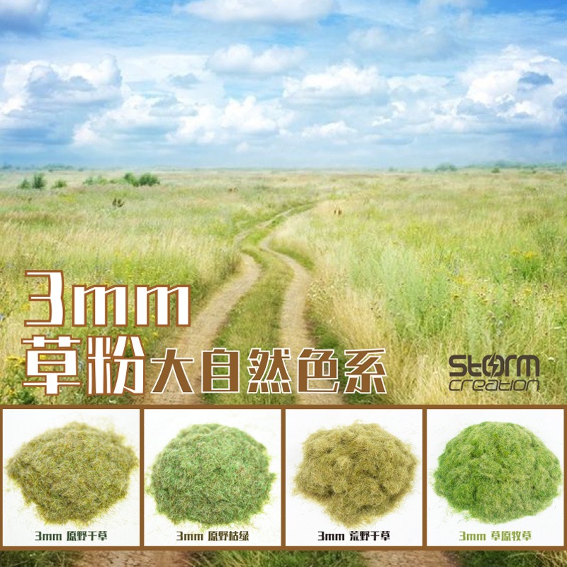 3mm Static Grass Tuft Needle R - Model Kit Locomotive 评论和价格
