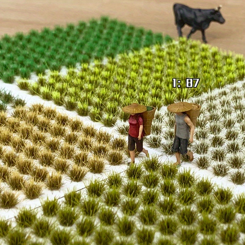 104pcs/pack Static Grass Tuft, - Model Kit Locomotive 评论和价格