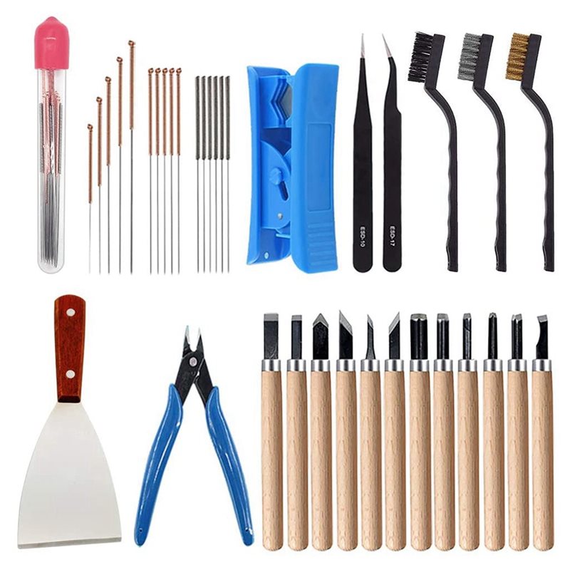 Y51A-70 Pcs 3D Printer Tool Ki - Model Kit Paint Remover 评论和价格