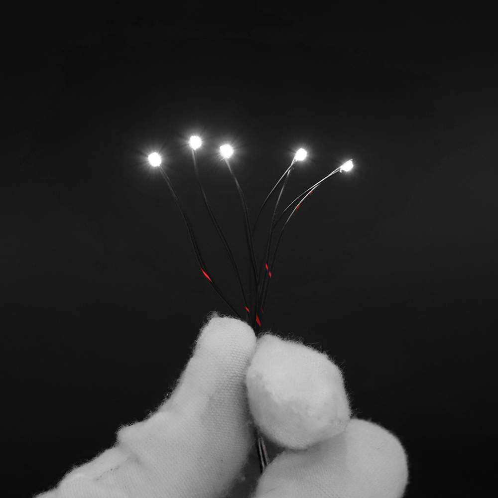 10pcs/Set Micro LED Lamp Chips - Model Kit Locomotive 评论和价格