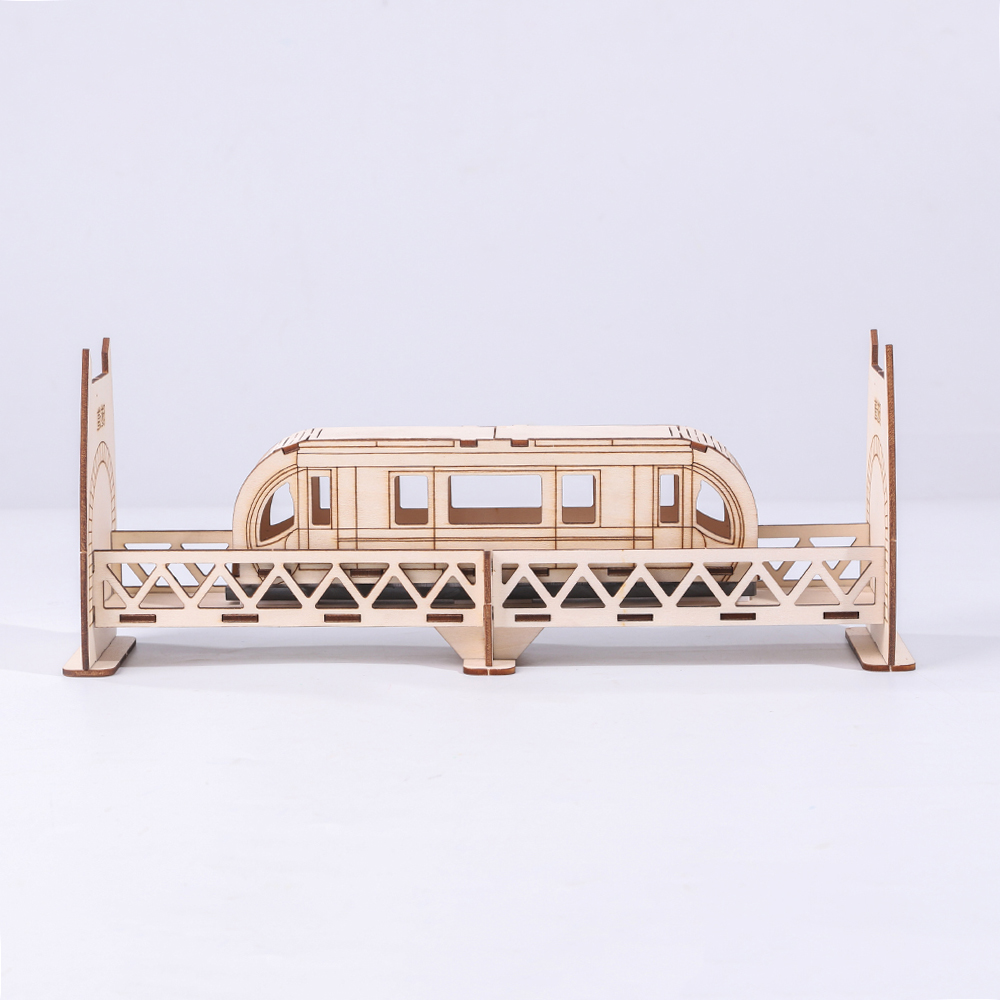 DIY Wooden Maglev Train Model  - Model Kit Locomotive 评论和价格