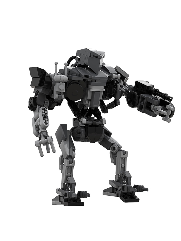 Cyborg Officer MOC Building Bl - Model Kit Robocop 评论和价格